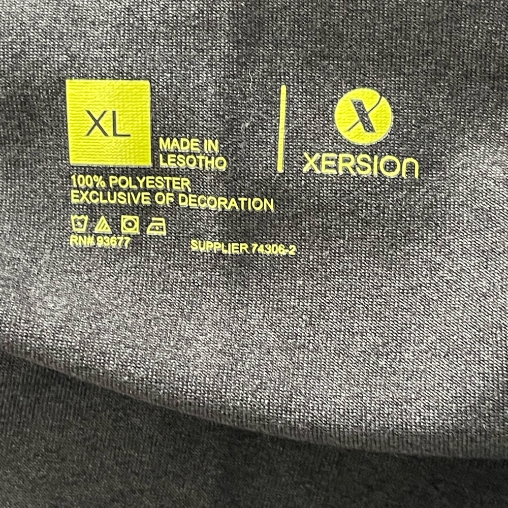 Xersion Women's l Dark Gray Racerback Tank Top l Size XL l MSRP $25 - Picture 4 of 4